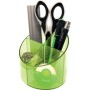 Pot Multifonction Helit "The Cross" 4 Compartiments Vert Transparent