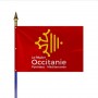 Drapeaux Avec Hampe Région Occitanie 60X90cm