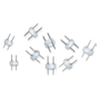 Connecteur Rond / Pointe  Lot de 10