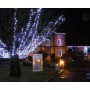 Guirlande Fixe Blanc Cable Noir 50M 200 LEDS